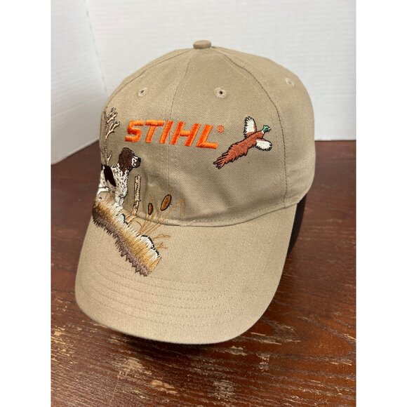 Stihl Outfitters 2008 Embroidered Hunting Dog & Pheasant Hat X3 - Picture 2 of 5